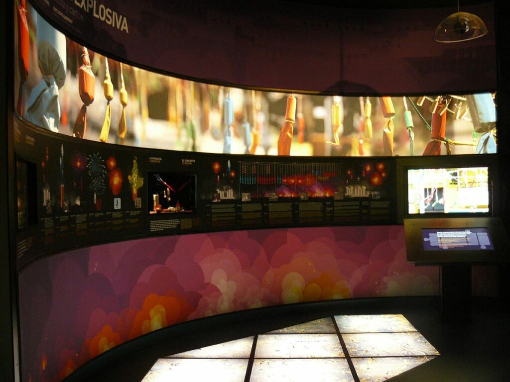 Sala interactiva del museo