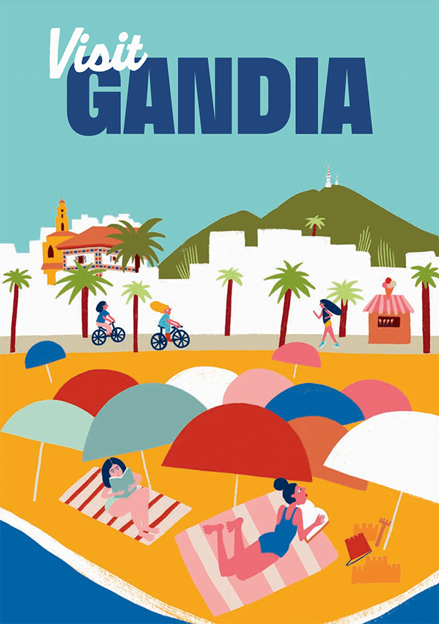 portada guía turistica Gandia
