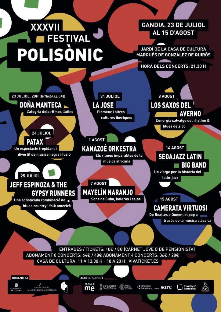 Festival Polisònic de Gandia 2026: música internacional en la Casa Marquesa