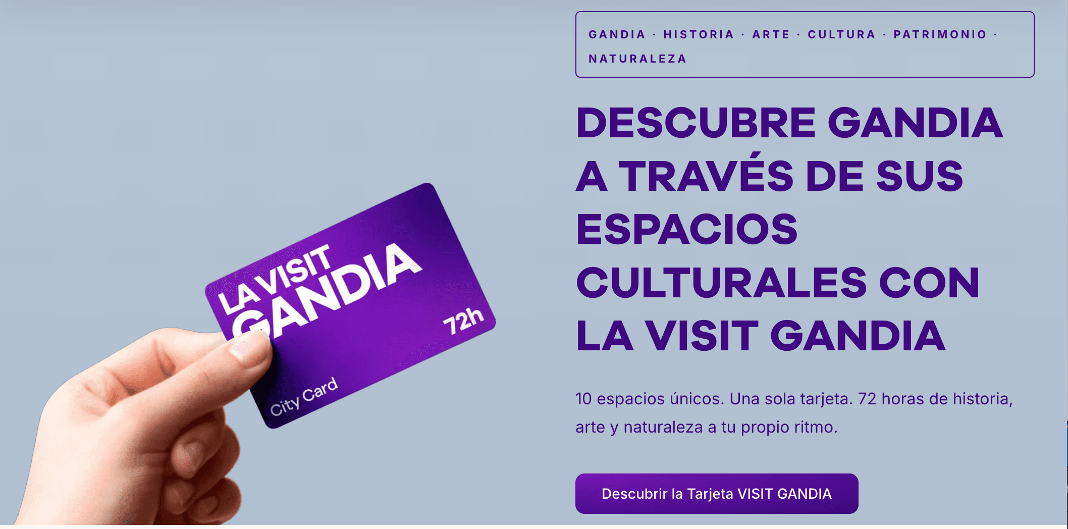 La Visit Gandia: 10 espacios culturales con una sola tarjeta