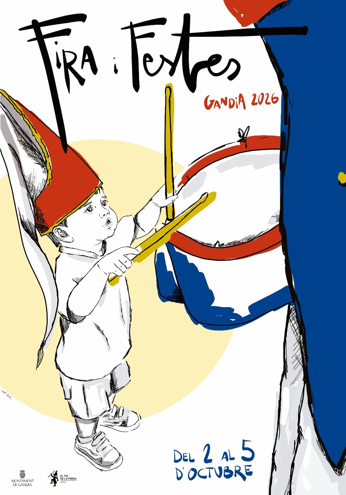 El cartel oficial de la Fira i Festes Gandia 2026