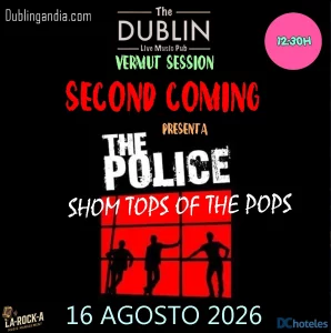 Poster for the Second Coming concert at The Dublin Gandia