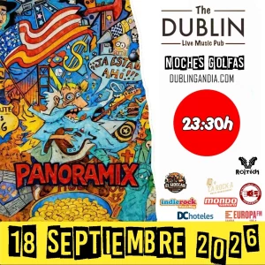 Poster for the Panoramix concert at The Dublin Gandia
