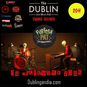 Poster for the FURIOSA PAT concert at The Dublin Gandia