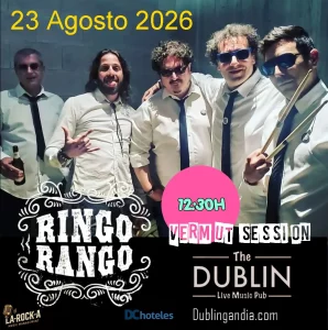 Poster for the Ringo Rango concert at The Dublin Gandia