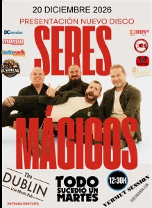 Affiche du concert de TODO SUCEDIO UN MARTES au Dublin Gandia