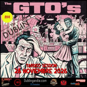 Poster for THE GTO'S live at The Dublin Gandia