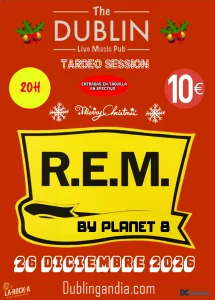 Poster for PLANET 8 live at The Dublin Gandia