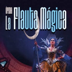 Imagen de la ópera «La flauta mágica», programada en el Teatre Serrano de Gandia el 11 de noviembre de 2026.